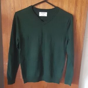Kid's Forest V-Neck Sweater